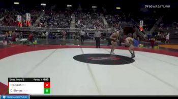 2A-138 lbs Cons. Round 2 - Braeden Cash, Shoshoni vs Carter Blevins, Lingle-Ft. Laramie/Southeast