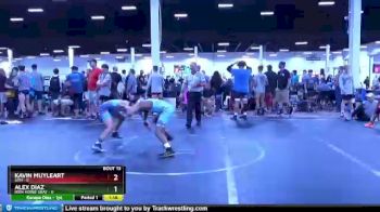 98 lbs Round 4 (8 Team) - Kavin Muyleart, Sith vs Alex Diaz, Iron Horse Gray