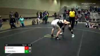 107 lbs Round 2 (4 Team) - Daniel Gemmell, Michigan Mutts vs Tyler Lachenberg, Team Gotcha