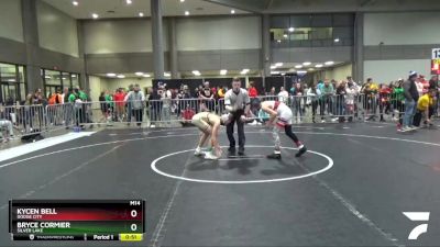 100 lbs Cons. Round 1 - Kycen Bell, Dodge City vs Bryce Cormier, Silver Lake