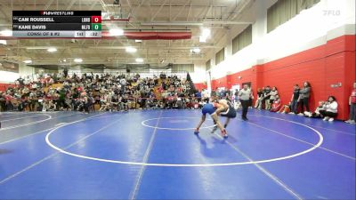 120 lbs Consi Of 8 #2 - Cam Roussell, Londonderry vs Kane Davis, Milford