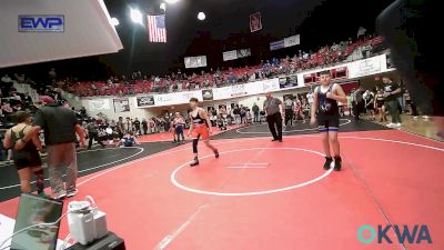 120 lbs Rr Rnd 2 - Jax Reeves, Checotah Matcats vs Levi Stallworth, Tahlequah Wrestling Club