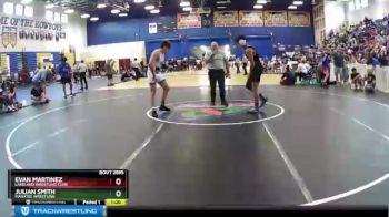 152 lbs Cons. Round 5 - Julian Smith, Manatee Wrestling vs Evan Martinez, Lakeland Wrestling Club