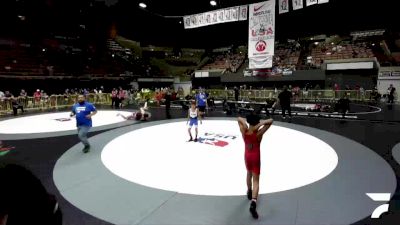 74 lbs Cons. Round 4 - Esteban Navarro, Delano Diablos Wrestling vs Matthew Zubia