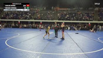 90 lbs Cons. Round 1 - Nevaeh Ortega, Storm Wrestling Academy vs Oaklee Burke, Immortal Athletics WC