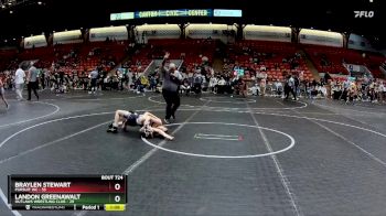 84 lbs Semifinal - Landon Greenawalt, OUTLAWS Wrestling Club vs Braylen Stewart, Pursuit WC