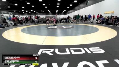 85 lbs Semis & 1st Wrestleback (8 Team) - Anze Williams, PA Alliance vs Jaxon Kraemer, Untouchables