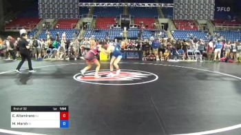 132 lbs Rnd Of 32 - Eva Altamirano, New Jersey vs Maddie Marsh, Indiana