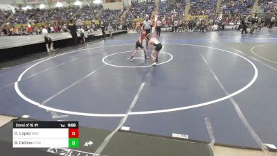 70 lbs Consi Of 16 #1 - Demetrius Lopez, Brighton WC vs Brennen Collins, Other Team