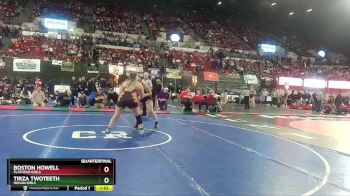 G - 235 lbs Quarterfinal - Tirza TwoTeeth, Ronan Girls vs Boston Howell, Flathead Girls