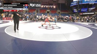 138 lbs Cons. Rd Of 64 - Rhys Safratowich, ND vs Alex Tinsley, IN