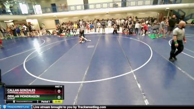 48-50 lbs Round 2 - Deklan Mondragon, Ravage vs Callan Gonzales, Champions Wrestling Club