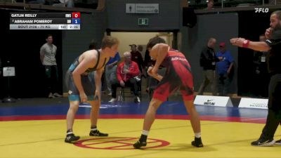 70 kg Quarterfinal - Gatlin Reilly, Hamilton Wrestling Club vs Abraham Pomeroy, Brock WC