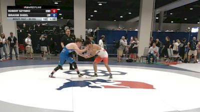 80 kg Cons. Rd Of 16 - Hubert Szymko, South Side Wrestling Club vs Ibrahim Dheel, Legacy Dragons Wrestling