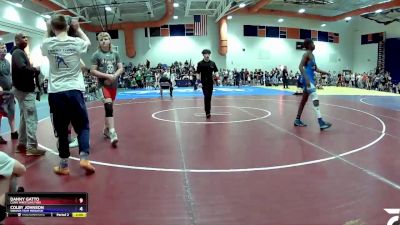 136 lbs Round 2 - Danny Gatto, Clinic Wrestling FXBG vs Colby Johnson, Virginia Team Predator