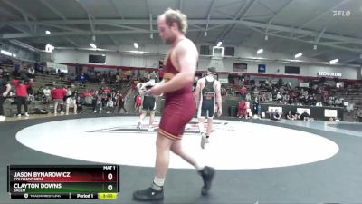 184 lbs Champ. Round 2 - Clayton Downs, Salem vs Jason Bynarowicz, Colorado Mesa