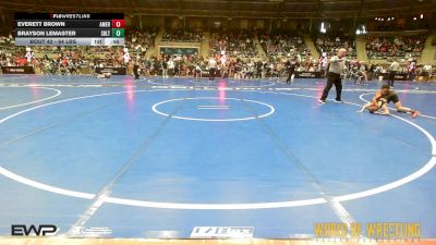 64 lbs Round Of 16 - Everett Brown, American Dream Wrestling Club vs Brayson LeMaster, Sebolt Wrestling Academy