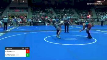 155 lbs Quarterfinal - Amariz Duran, New Mexico Wolfpack vs Grace Thompson, Hurricane