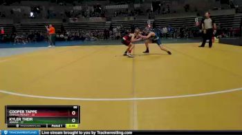 88 lbs Semis (4 Team) - Kyler Their, Adrian vs Cooper Tappe, Staples-Motley