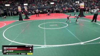 75 lbs Quarterfinal - Caleb Kemp, MP1 vs Bryce Goodman, SWR1