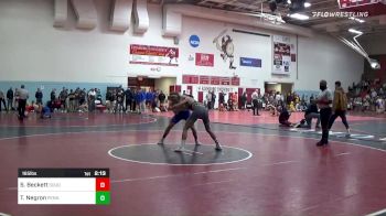 165 lbs Quarterfinal - Sam Beckett, Souderton vs Tony Negron, Penn State - Unatt