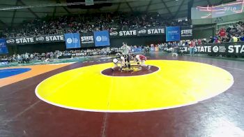 Girls 1B/2B/1A 120 Cons. Round 3 - Sonia Widman, Liberty (Spangle) (Girls) vs Rebecca Carlson, Royal (Girls)