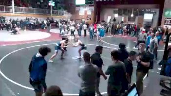 160 lbs Champ. Round 3 - Daniel Zech, Bonners Ferry vs Noah Holman, Gonzaga Prep