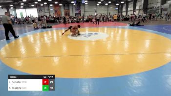 160 lbs Rr Rnd 3 - Latrell Schafer, Storm Menace vs Kellen Buggey, Quest School Of Wrestling