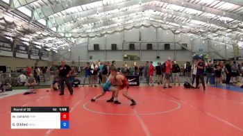 65 kg Round Of 32 - Will Carano, Empire Wrestling Academy vs Grayston Diblasi, Kansas Training Center