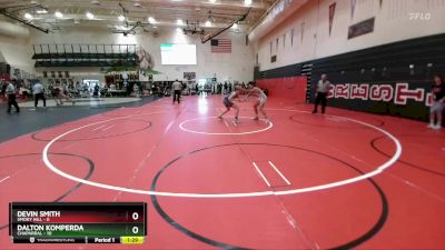 132 lbs Round 3 (4 Team) - Devin Smith, Smoky Hill vs Dalton Komperda, Chaparral