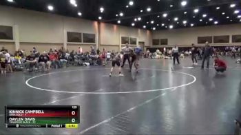125 lbs Finals (2 Team) - Kinnick Campbell, Iowa Gold vs Daylen Davis, Tennessee Black