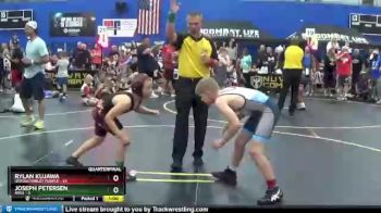 101 lbs Quarterfinals (8 Team) - Joseph Petersen, ARES vs Rylan Kujawa, Untouchables Purple