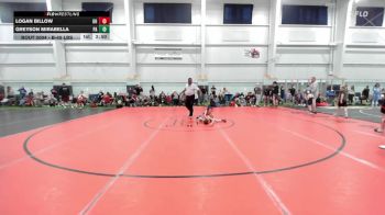 B-45 lbs Round Of 32 - Logan Billow, OH vs Greyson Mirabella, PA
