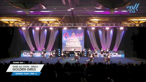 FAME All Stars - Midlo - Golden Girls [2025 L1.1 Youth - PREP - A Day 1] 2025 Coastal at the Capitol Grand Nationals
