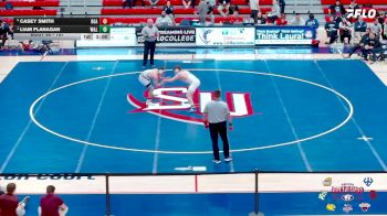 157 lbs 1st Place Match - Liam Flanagan, Washington & Lee vs Casey Smith, Roanoke College