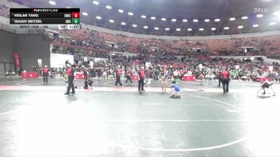 105 lbs 1st Place Match - Keilan Yang, CrassTrained: Weigh In Club vs Isaiah Neitzel, Askren Wrestling Academy