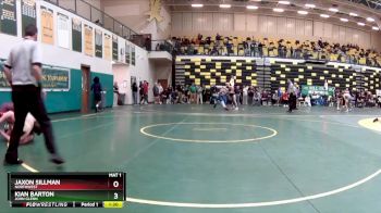 215 lbs Quarterfinal - Kian Barton, JOHN GLENN vs Jaxon Sillman, NORTHWEST