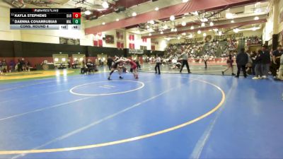 140 lbs Cons. Round 4 - Kayla Stephens, Barstow vs Daenna Covarrubias, Walnut