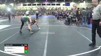 116 lbs Round Of 16 - Kj Parsons, Payette Wrestling Club vs Brannon Cathey, Swamp Monsters