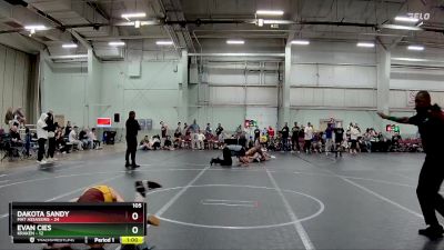 105 lbs Round 5 (8 Team) - Dakota Sandy, Mat Assassins vs Evan Cies, Kraken