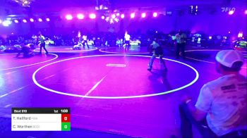 102 lbs Rr Rnd 2 - Tre Hallford, Fighting Squirrels vs Carson Worthen, Bozeman Wrestling Club