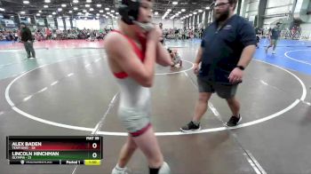 100 lbs Rd# 1 9:00am Friday - Alex Baden, Team Ohio vs Lincoln Hinchman, Olympia