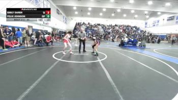 100 lbs Champ. Round 2 - Ilah Allen, Oak Hills vs Jacqueline Flores, San Clemente