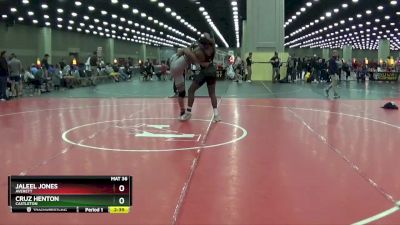 197 lbs Cons. Round 2 - Cruz Henton, Castleton vs Jaleel Jones, Averett