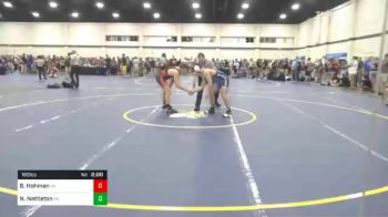 160 lbs Consolation - Brayden Hohman, VA vs Nicholas Nettleton, PA