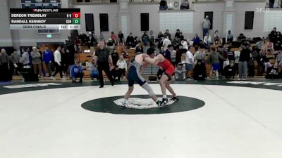 138 lbs Semifinal - Dereon Tremblay, New Bedford vs Randall Kennedy, Cohasset