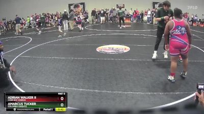 1st Place Match - Amarcus Tucker, Columbia Knights vs Adrian Walker Ii, Cane Bay Cobras