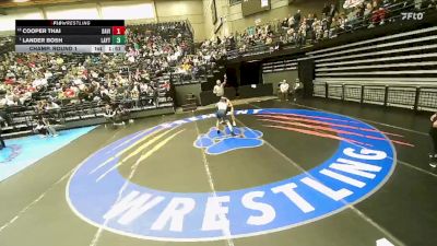 6A 126 lbs Champ. Round 1 - Lander Bosh, Layton vs Cooper Thai, Davis