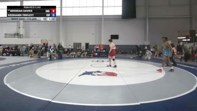 175 lbs Cons. Sub-semis - Brendan Davies, Eagle Club vs Keishawn Triplett, Englewood Live Wire