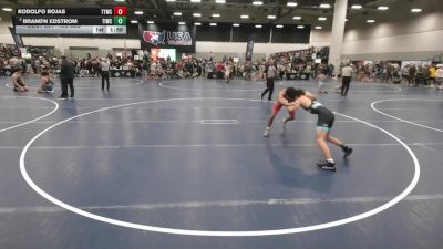120 lbs Quarters - Rodolfo Rojas, Team Tulsa Wrestling Club vs Brand'n Edstrom, Team Idaho Wrestling Club